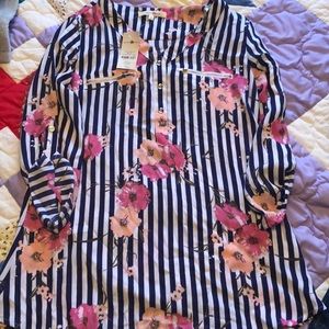 Pattered blouse